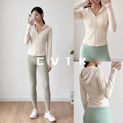 连帽骑行服女全拉链贴心防刮设计
