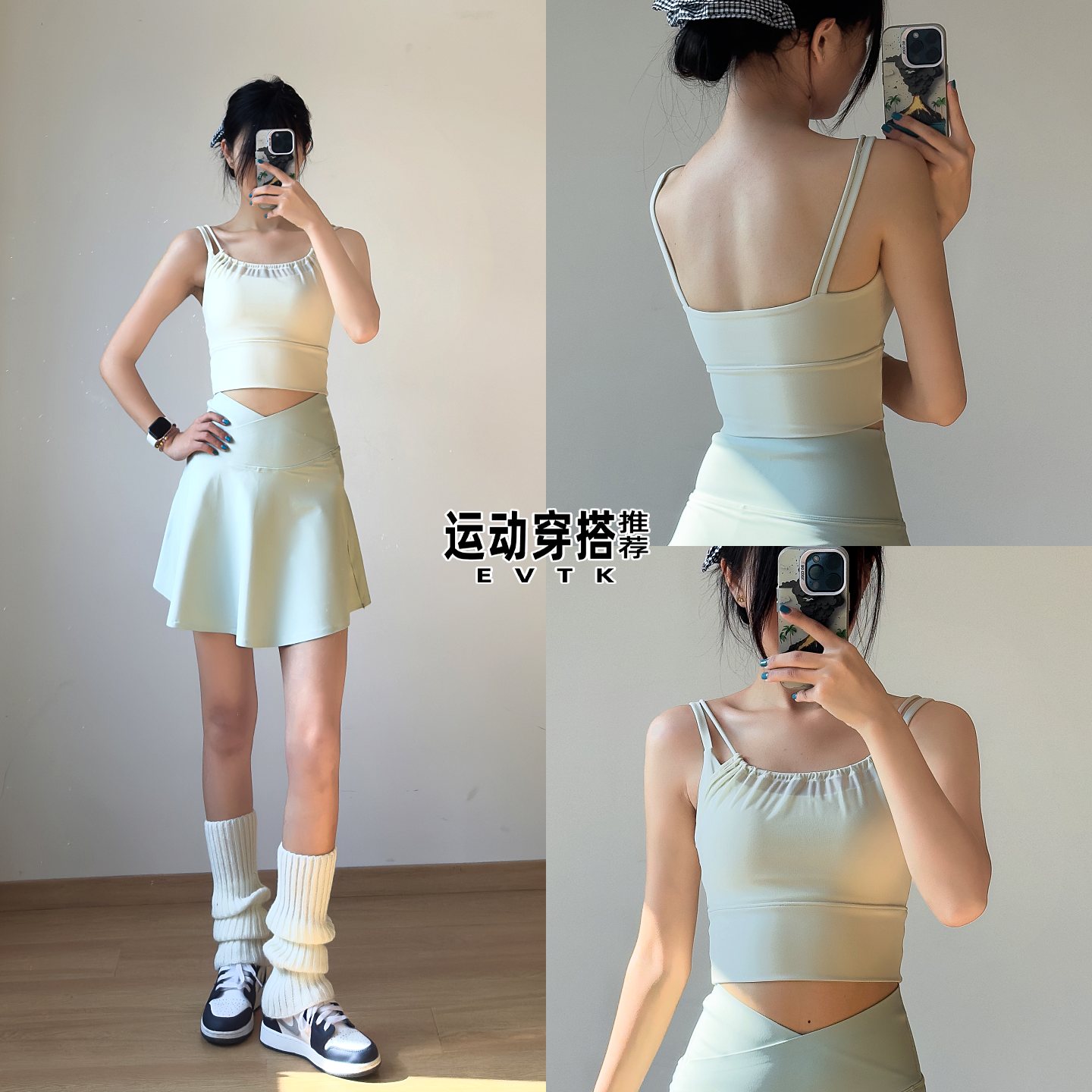 网球裙运动裤裙女士春夏2026新款