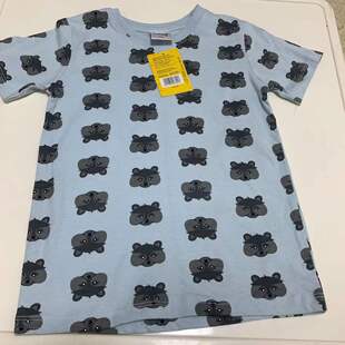 俄罗斯2-7岁男童夏天衣服装纯棉薄款男孩短袖 T恤套头衫衣服户外