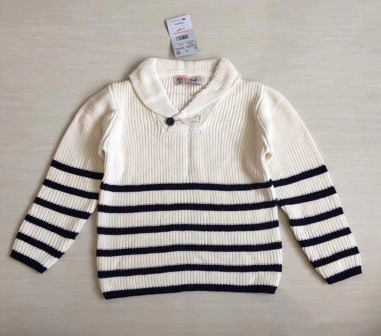 3-10出口欧洲外单纯棉衣服针织衫