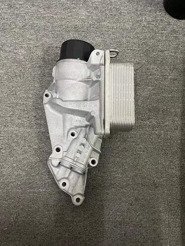 适用奔驰M272/273 E300S300ML350R350GLK300机油格底座机滤总成