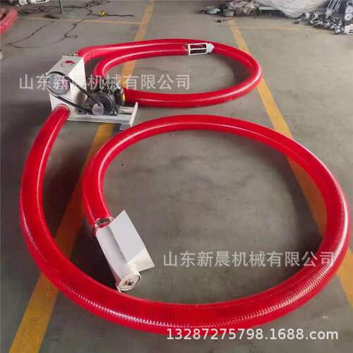 中驱螺旋吸沙机160型商业吸沙机方便移动软管吸粮机