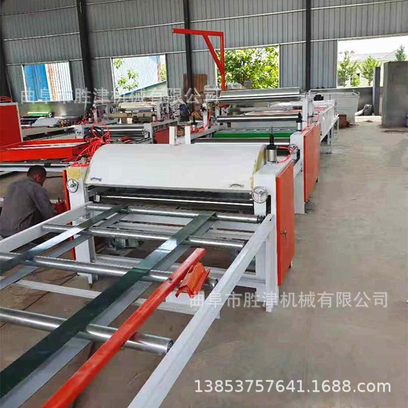 实心墙板PVC板材复合平贴机铝蜂窝板覆膜机木饰面生态板材贴面机