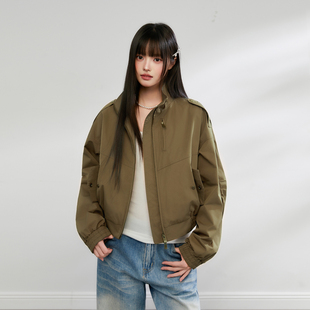 美式 新款 复古短款 夹克外套流行休闲春季 上衣 King 工装 Prince春季