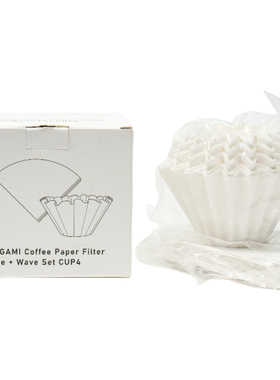 Origami蛋糕滤纸折纸滤杯155/185手冲咖啡V60过滤纸hario/kalita