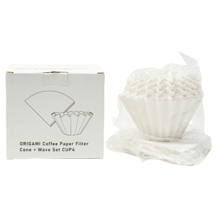 Origami蛋糕滤纸折纸滤杯155/185手冲咖啡V60过滤纸hario/kalita
