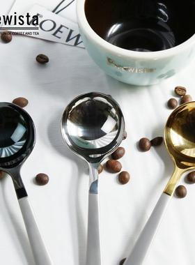 Brewista SCAA标准咖啡杯测勺镀钛合金不锈钢手冲咖啡品鉴专用勺