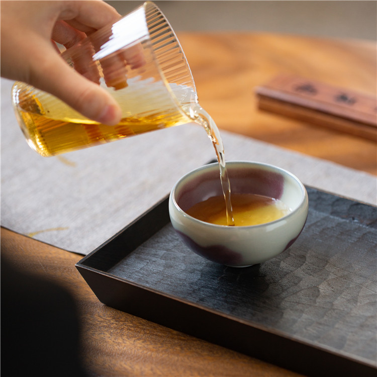 【土人斋】龙泉青瓷 陈卫星 钧窑主人杯茶碗功夫茶杯 宋式茶碗