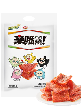 卫龙辣条亲嘴烧休闲零食480g*1盒