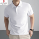 纯棉宽松透气翻领商务休闲短袖 皮尔卡丹男士 新款 夏季 t恤 polo衫