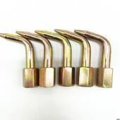 弯头铁打黄油嘴尖嘴超细黄油枪油弯嘴非标黄油黄油枪黄油枪头咀头