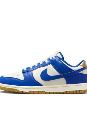 【保罗·乔治同款】Nike Dunk 板鞋 金色/蓝色FB7173-141山东ls仓