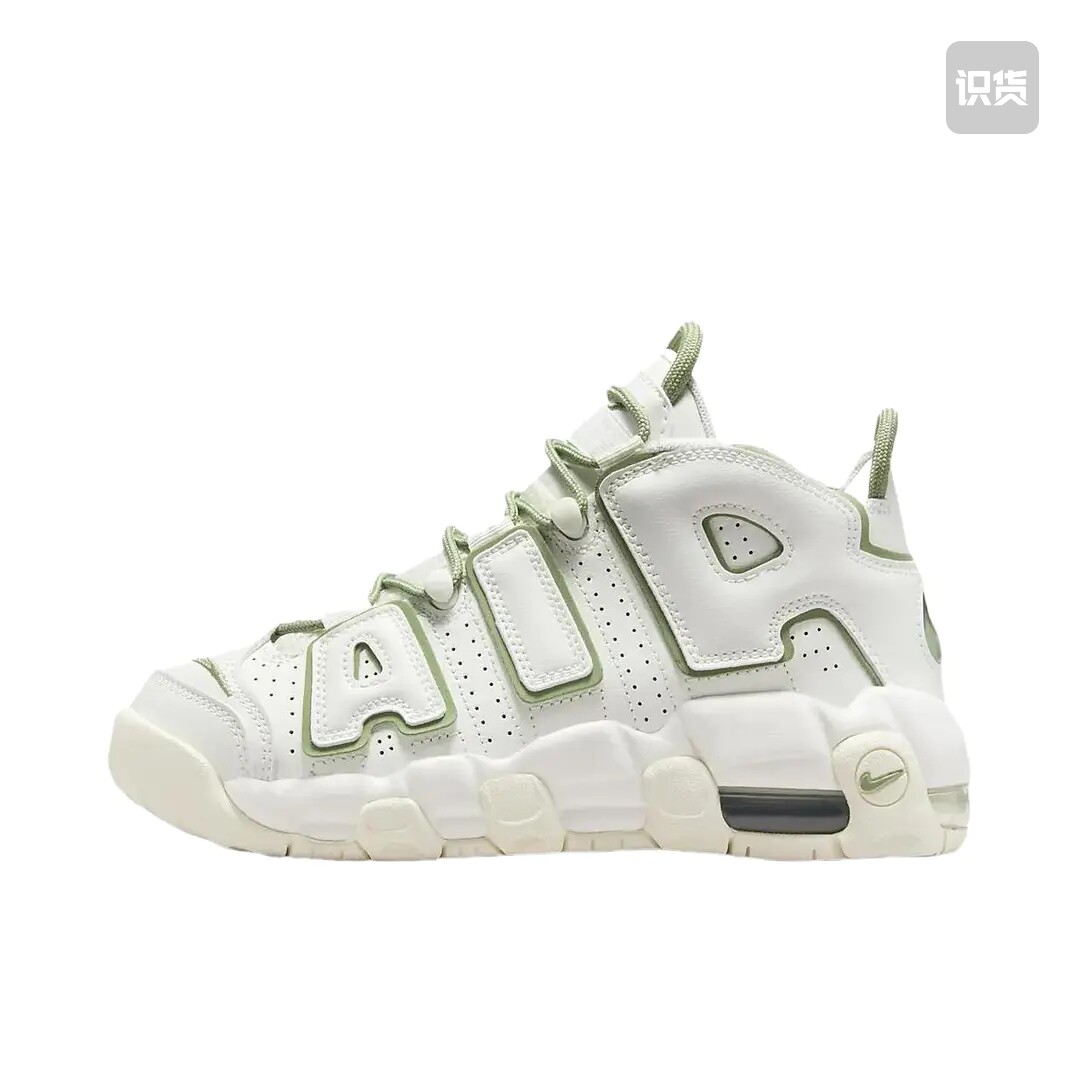 Nike Air More Uptempo 运动休闲鞋 绿色/白色FQ8211-100山东ls仓