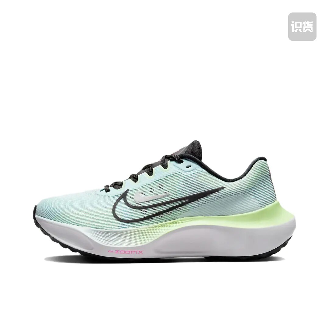 Nike Zoom Fly 5 跑鞋 泡棉碳板 女款/绿色DM8974-401山东ls仓