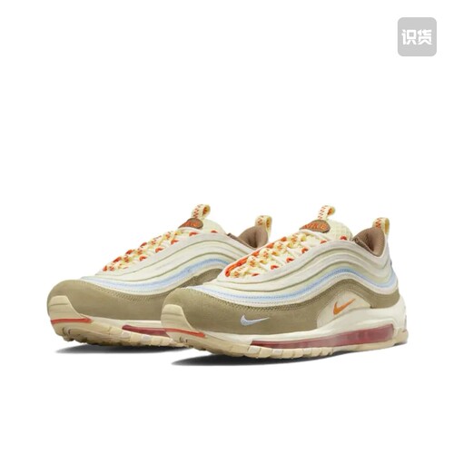 Nike Air Max 97 跑鞋 气垫减震全掌 棕色DX6037-781山东ls仓