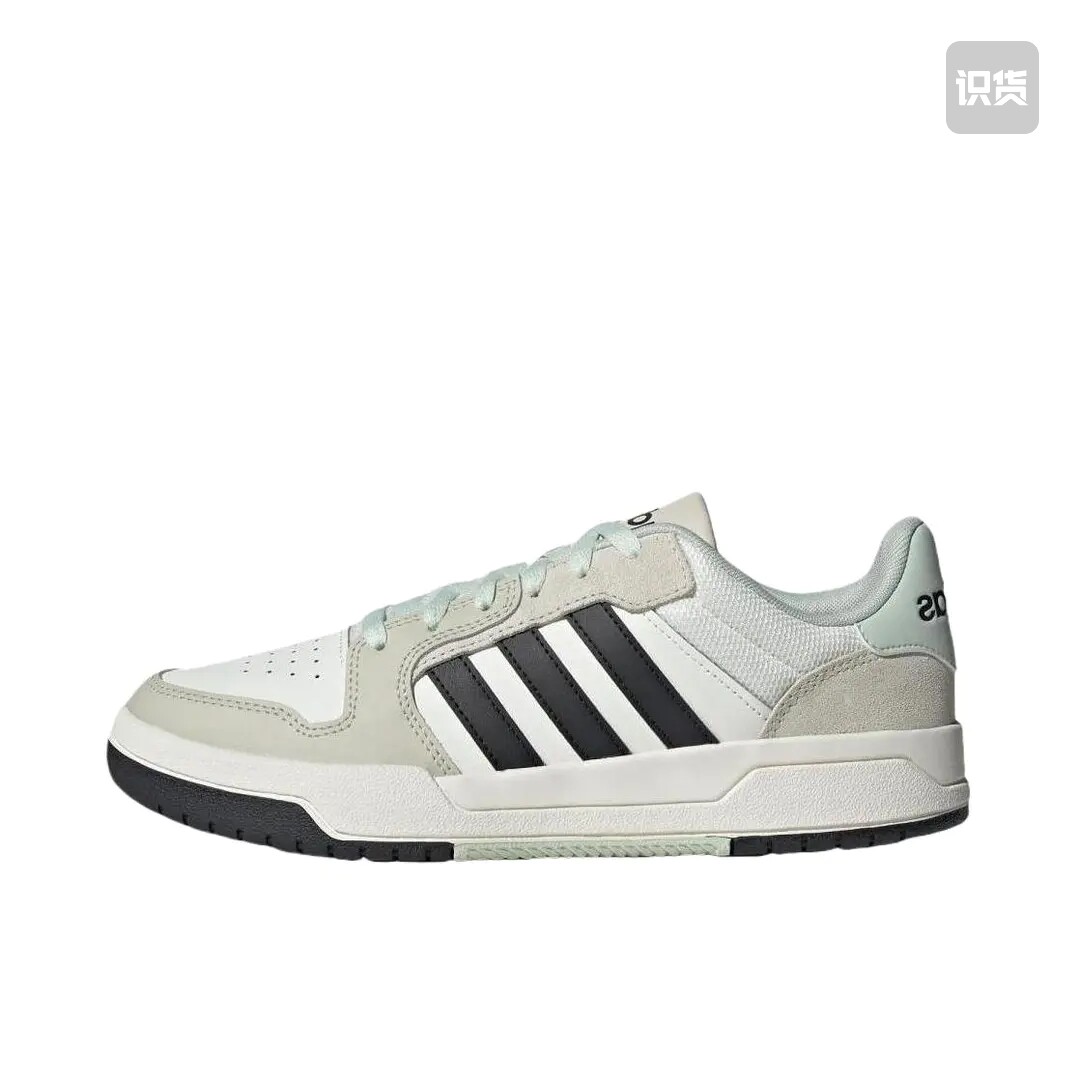 adidas neo Entrap 板鞋 白色/灰色/黑色JI2546山东ls仓