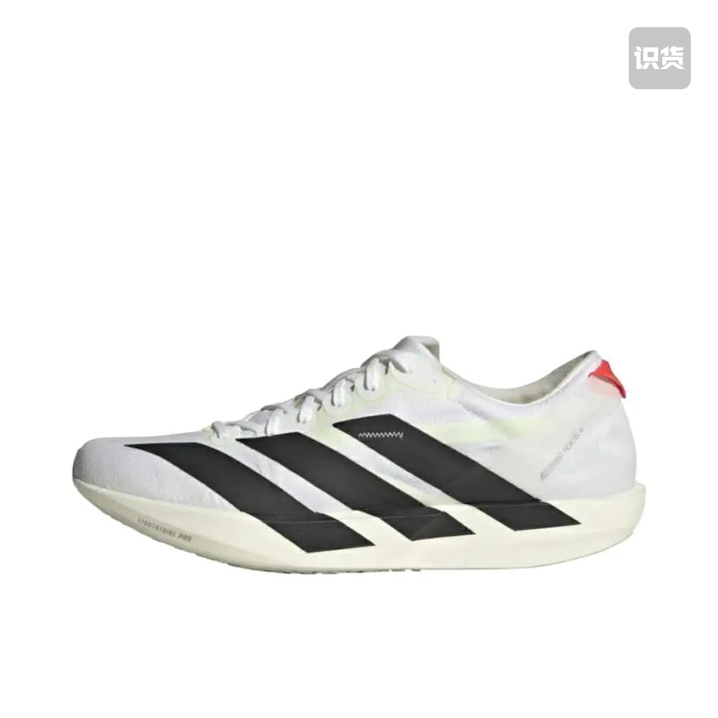 adidas Adizero adios 9 跑鞋 尼龙 白色/黑色IF9419山东ls仓