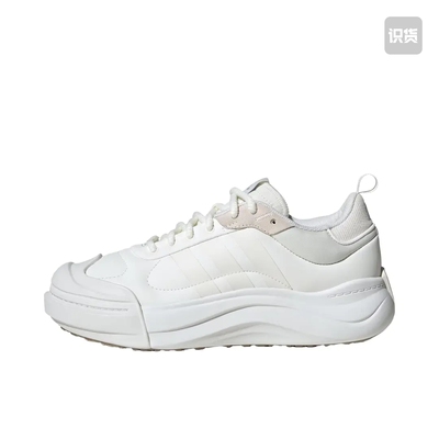 adidas MAXXCOURT 运动休闲鞋 汉玉白/浅蓝色IH8677山东ls仓