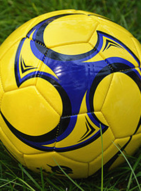 校园指定足球4号黄色枫叶足球中小学生4号比赛学生中考考试足球