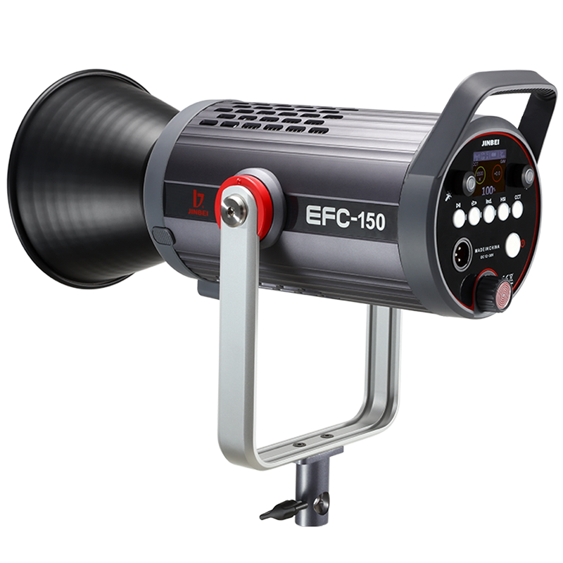 金贝EFC-150W RGB彩色摄影灯摄像视频补光灯直播间摄影棚演播室背景氛围打光灯拍摄创意影视灯