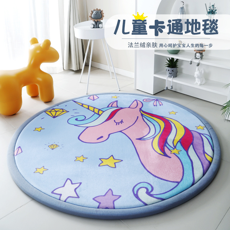 加厚卡通圆形帐篷店柔软防摔