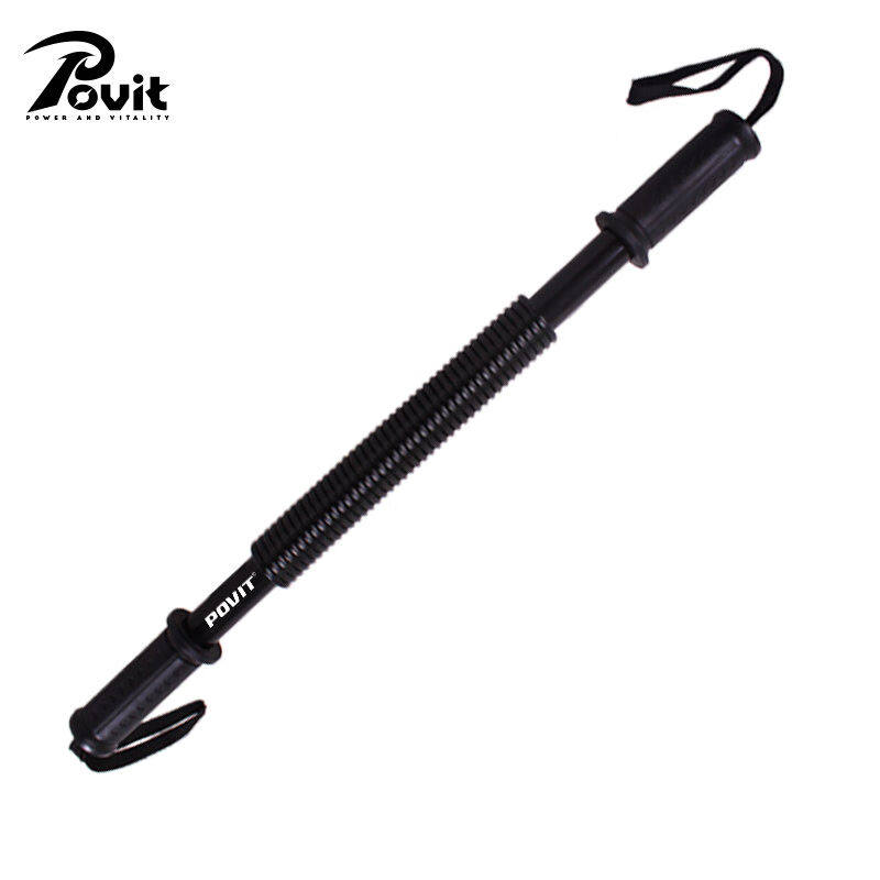 普为特臂力器3040KG50公斤胸肌训练器材体育用品健身男士臂力棒黑