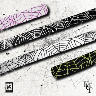 KCUF 蜘蛛网腰带 spider web 皮质镭射腰带扣 美式腰带