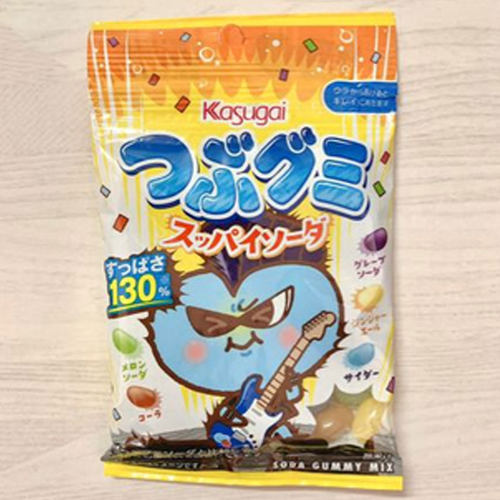 日本进口春日井Kasugai糖果软糖什锦味休闲糖果袋装70g