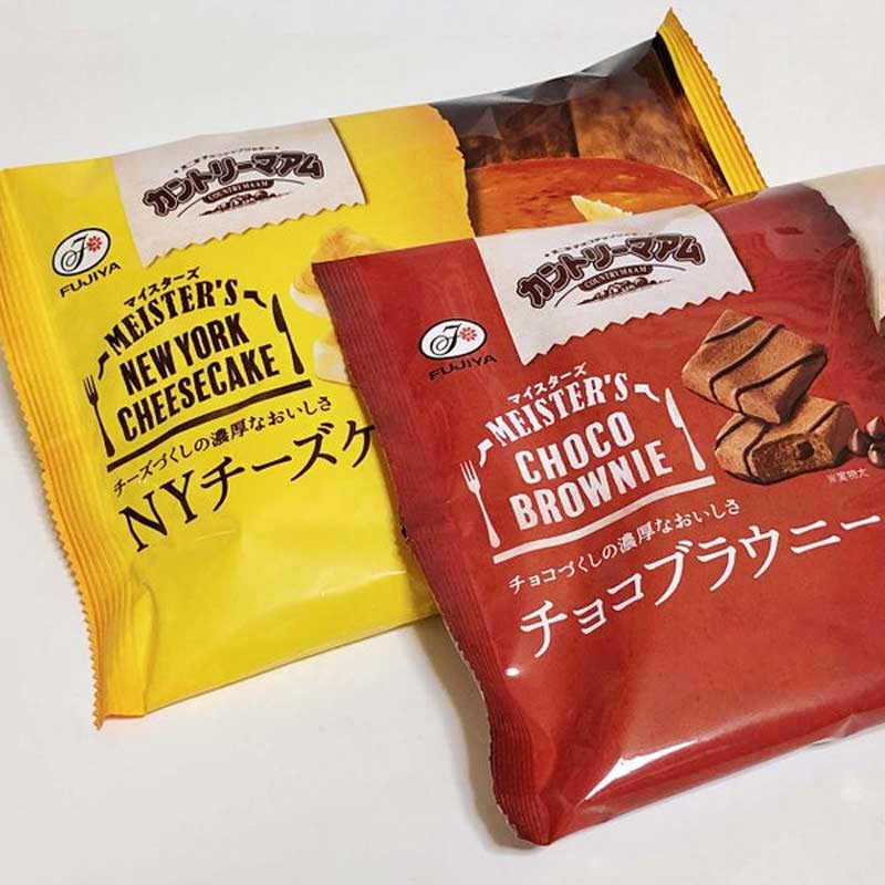 日本进口不二家Fujiya饼干巧克力味酥性夹心饼干芝士蛋糕味饼干