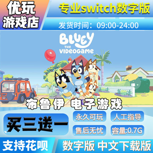 布鲁伊电子游戏switch买三送一