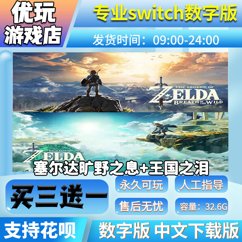 塞爾達傳說曠野之息+王國之淚