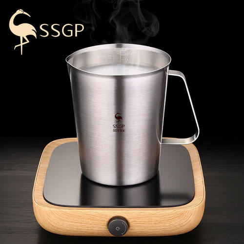 德国SSGP304不锈钢刻度量杯家用牛奶大容量1000烘焙加厚计量杯500