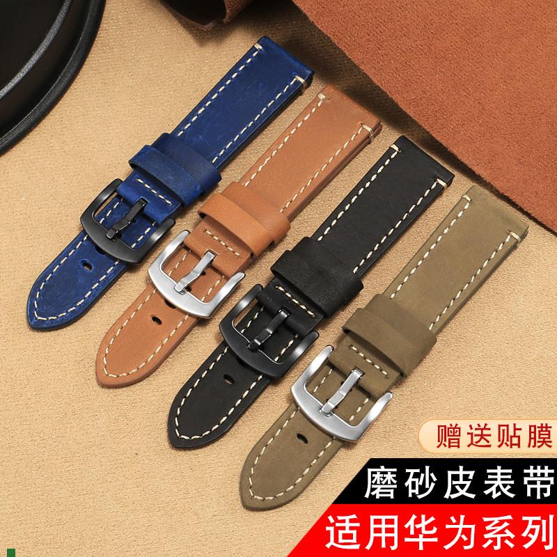 适用原厂适用华为watch43/GT5手表gt4真皮荣耀4Pro智能Buds男女GS