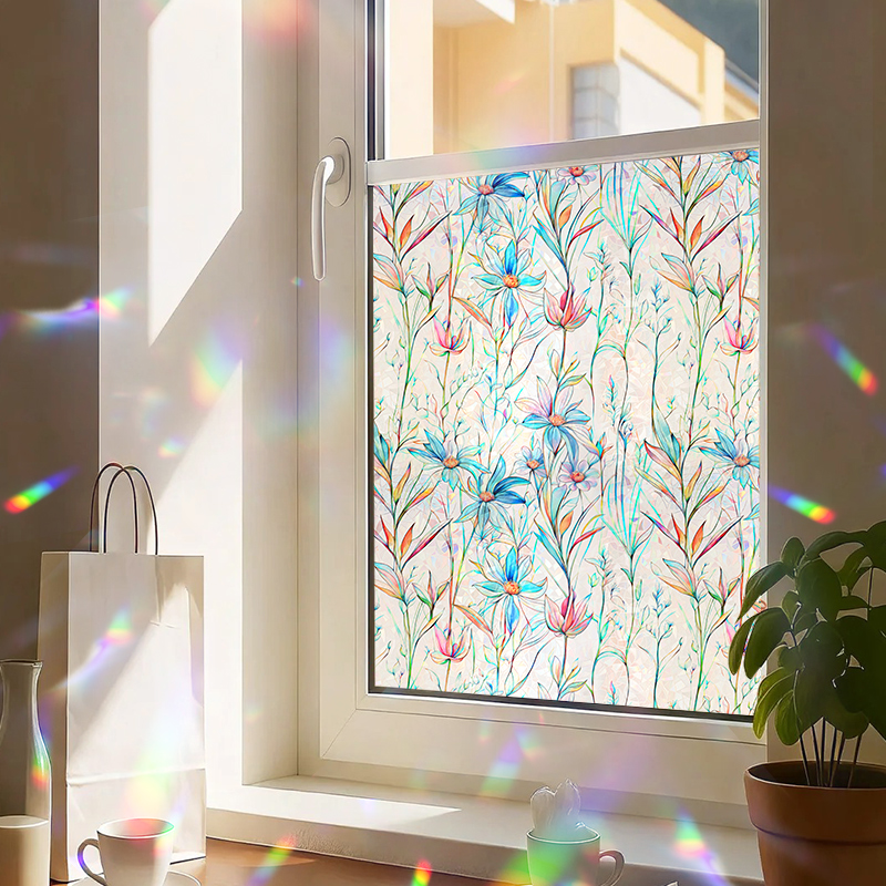 15年老品牌-高品质-彩虹玻璃贴纸