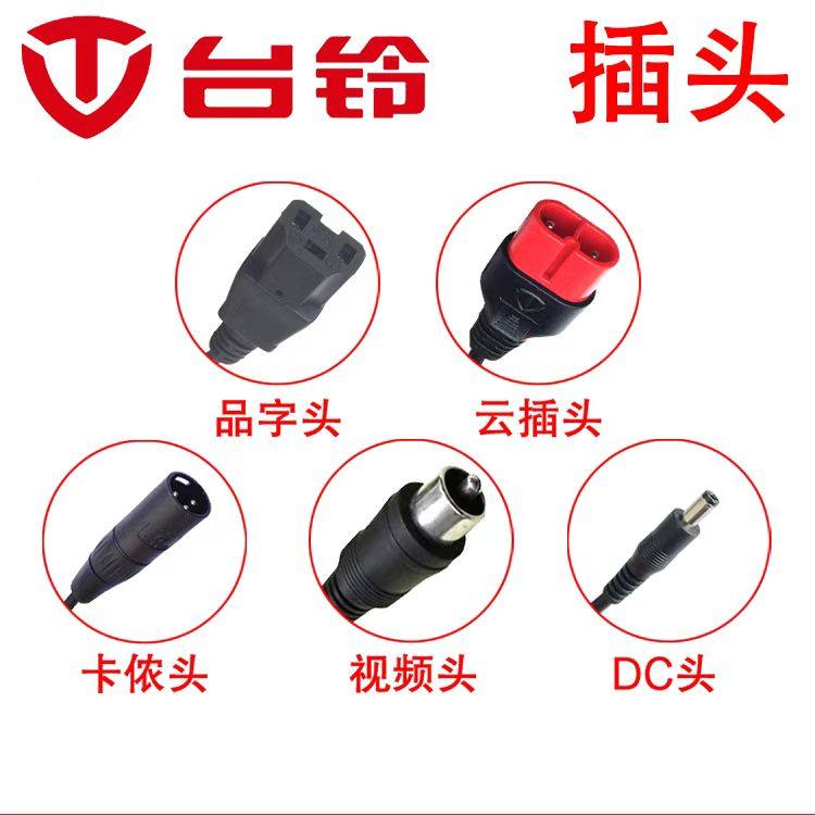 高端台铃电动车电瓶充电器48V2A54.6V2A54台铃锂电池充电器5A快充