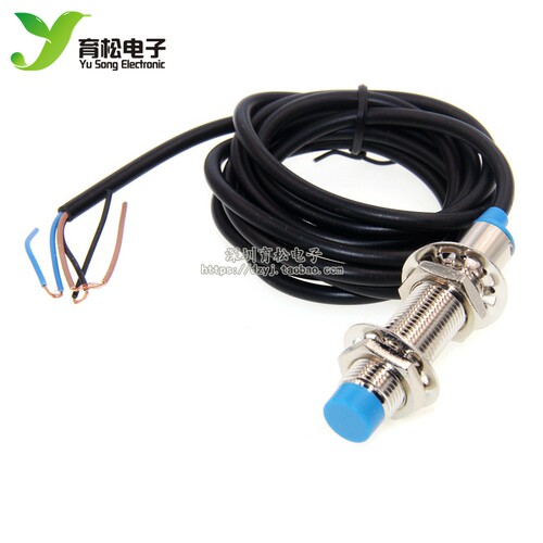 LJ12A34Z/BX 接近开关 光电开关 传感器 NPN三线常开 金属感应