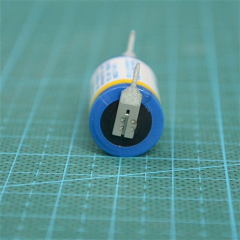 究其科技 3D打印机配件 3.6V 1200mAh锂电池 er142V50 带焊接接头