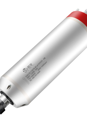 雕刻机配件主轴电机6.5/7.5kw4轴承6极恒功率模具水冷马达雕铣机