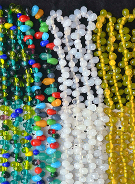 尼泊尔进口水滴珠约6*9mm手工diy串珠手链项链耳环材料配件散珠