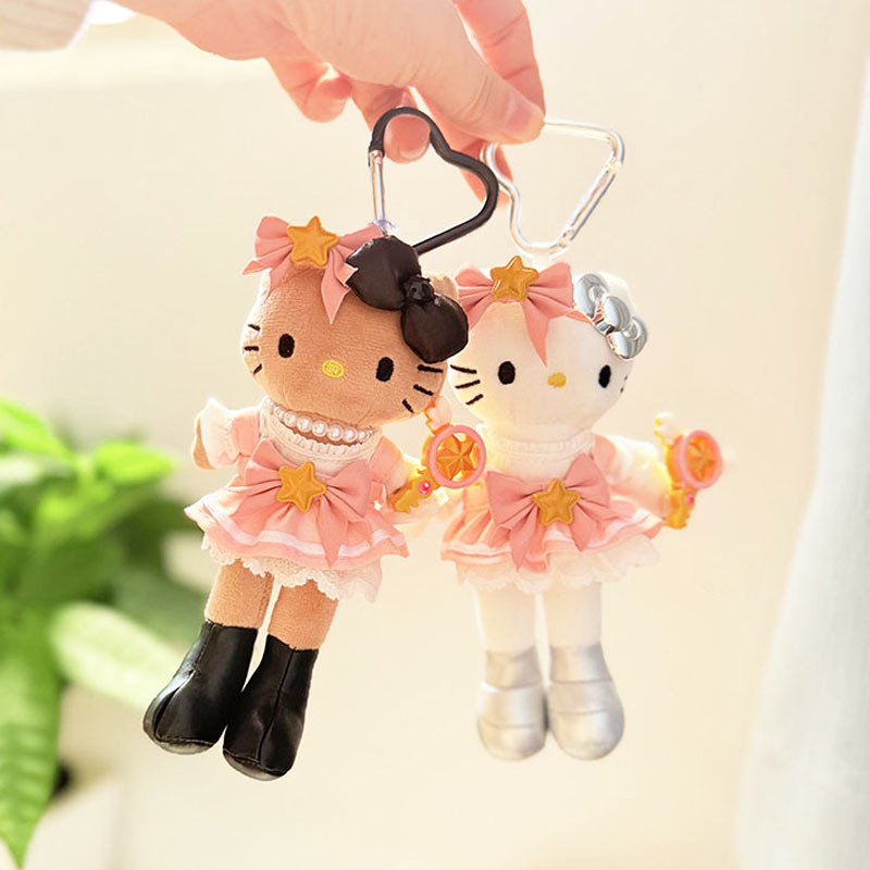 长腿kitty玩偶挂件娃衣15cm衣服
