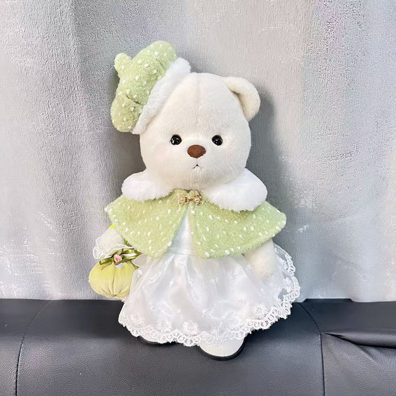 丽娜熊衣服30cm中号小香风娃衣