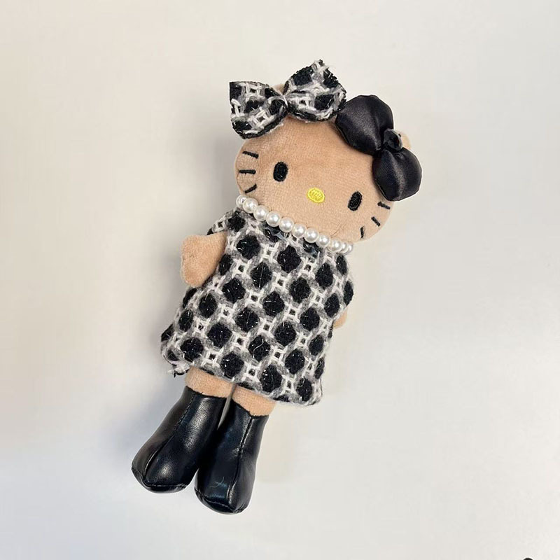 长腿kitty玩偶挂件娃衣15cm衣服