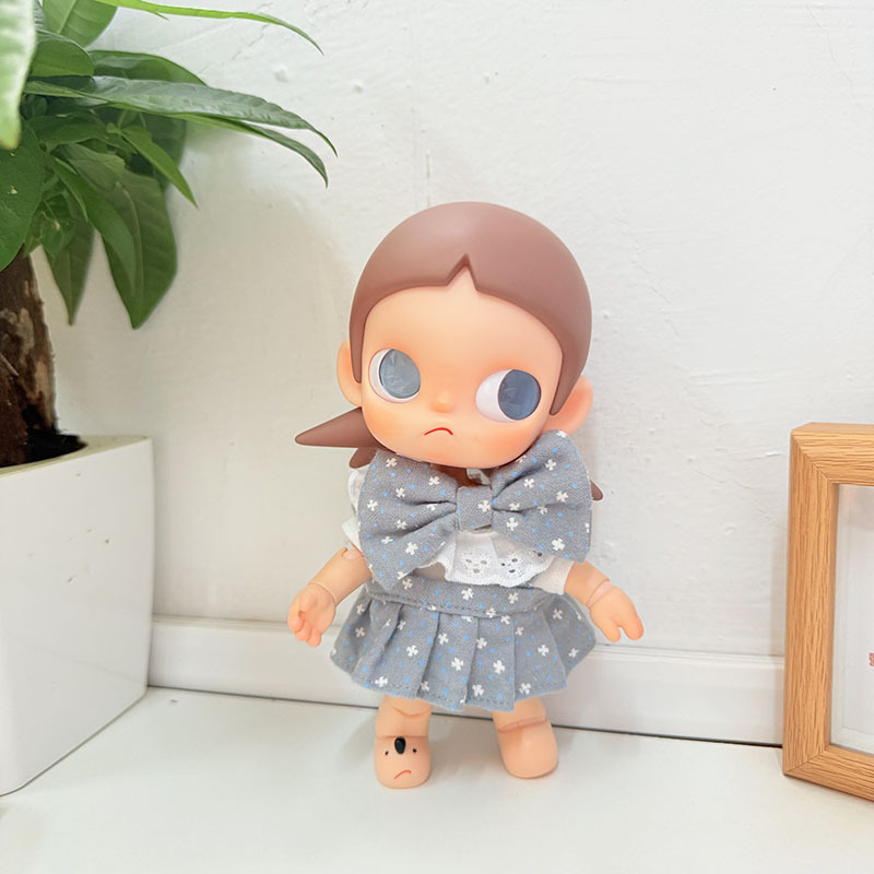 嘎子姐20cm娃衣换装着替连衣裙