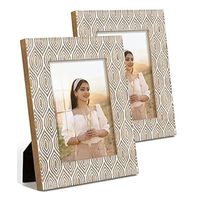 SUMGAR Boho Picture Frames 5x7 Boho Rustic Farmhouse Phot