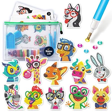 Halmolife 5D Painting Stickers for Kids and Adult Beginne
