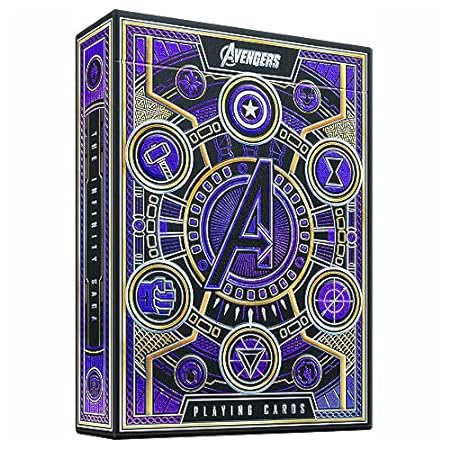 theory11 Avengers Purple Edition Premium Playing Cards -