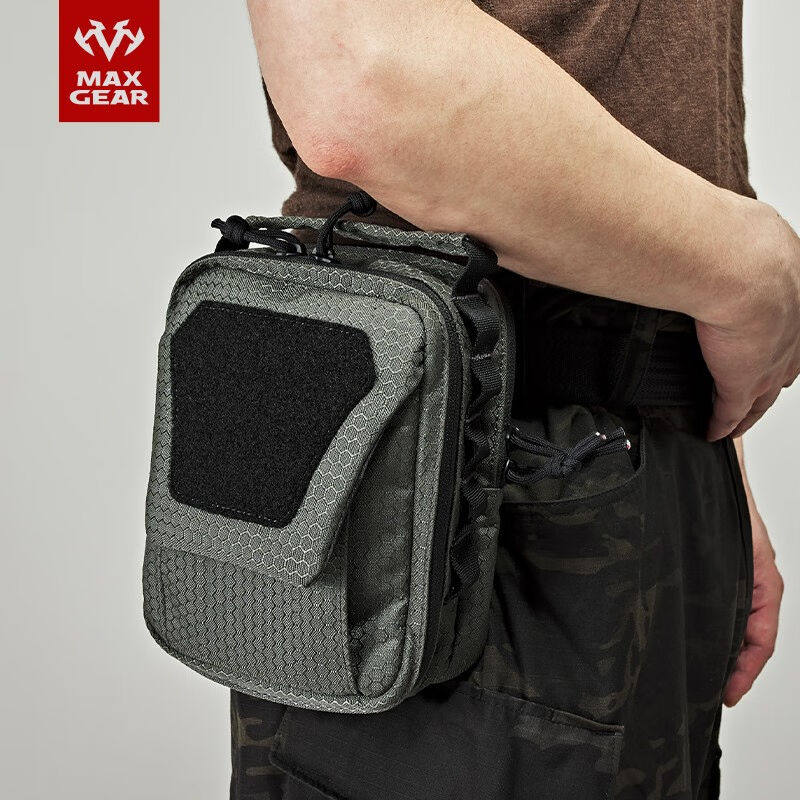 MAXGEAR马盖先天狐T-33单肩包腰包户外运动迷你小方包运动单肩包