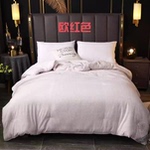 轻奢纯色花边春秋被子保暖冬被亲肤夏被双人单人柔软宿舍四季被芯