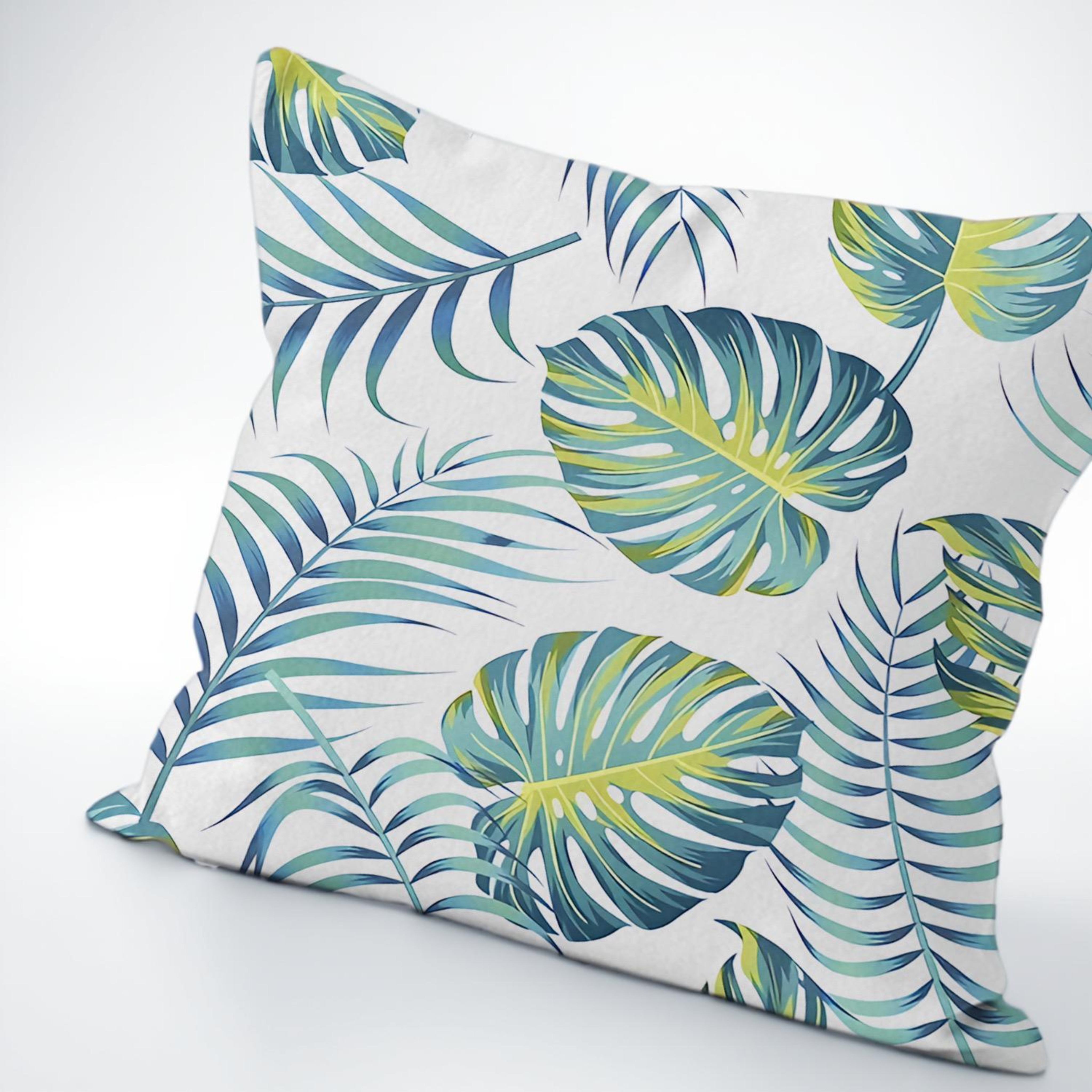 毛绒热带植物抱枕居家沙发抱枕