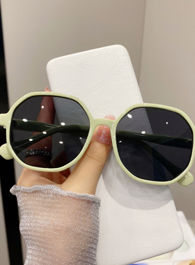 2022新款茶色墨镜ins风女复古